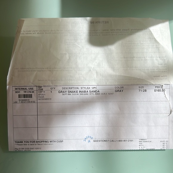 Jeffrey Campbell Gray Snake Heeled Sandal - Picture 7 of 7